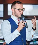 Сергей Щербинин, «Райффайзен Банк»: «Успешное выступление включает в себя три составляющие: интересную историю, наглядную презентацию и работу с аудиторией»